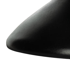 Safavieh JIRAIYA Concrete Accent Stool - Sculptural Outdoor Seating with Modern Minimalist Design & Durability Black VNN1033C