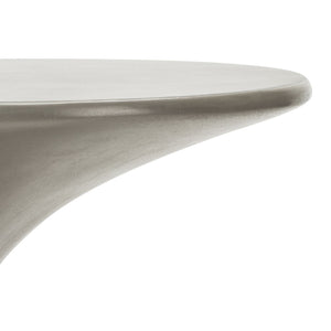Safavieh KAVITA Concrete Accent Stool - Stylish Dark Grey Outdoor & Indoor Seating, Functional Art Piece VNN1035A