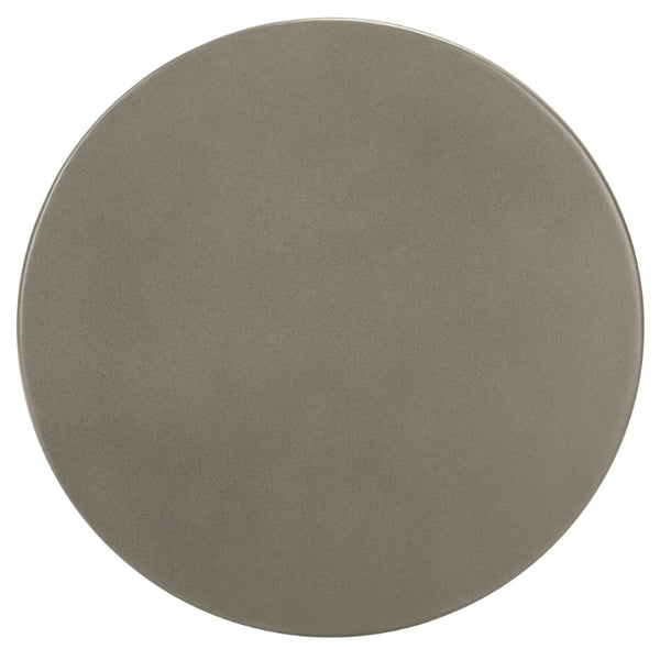 Safavieh KAVITA Concrete Accent Stool - Stylish Dark Grey Outdoor & Indoor Seating, Functional Art Piece VNN1035A