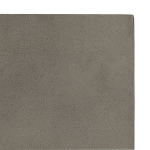 Safavieh MAZZA Concrete Accent Stool - Dark Grey Sculptural Design for Indoor & Outdoor Modern Spaces VNN1036A