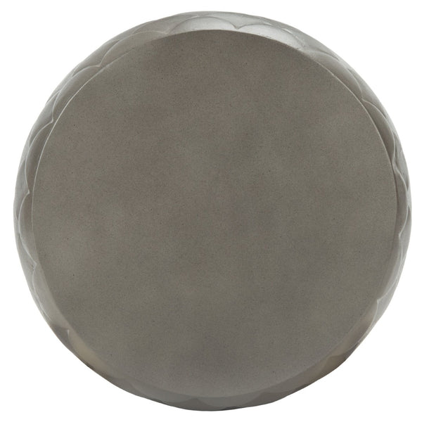 Safavieh JULYVIA Concrete Accent Stool – Stylish Outdoor Seating with Textured Design for Modern Spaces Dark Grey VNN1037A