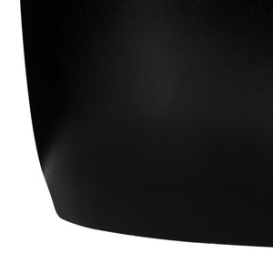 Safavieh JULYVIA Concrete Accent Stool – Stylish Outdoor Seating with Textured Design for Modern Spaces Black VNN1037C