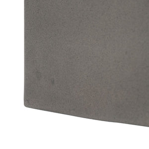 Safavieh KLAUDIA Concrete Accent Table - Stylish Dark Grey Stool for Outdoor Spaces & Modern Decor VNN1039A