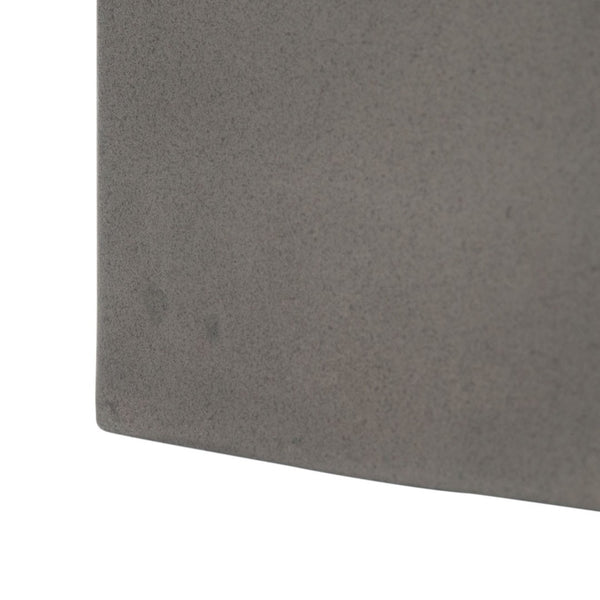 Safavieh KLAUDIA Concrete Accent Table - Stylish Dark Grey Stool for Outdoor Spaces & Modern Decor VNN1039A