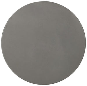 Safavieh VIKKI Concrete Accent Stool - Modern Sculptural Design for Versatile Outdoor and Indoor Spaces Dark Grey VNN1040A