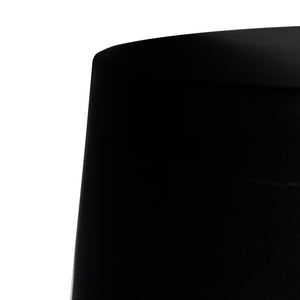 Safavieh VIKKI Concrete Accent Stool - Modern Sculptural Design for Versatile Outdoor and Indoor Spaces Black VNN1040C