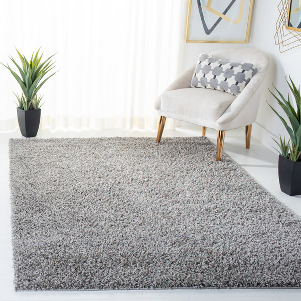 Safavieh Venus Shag 520j Rug - Soft, Stylish, And Durable For Any Space - Perfect Home Decor Addition! Grey 61% Polypropylene,24% Jute,7% Polyester,8% Latex Vns520j-9
