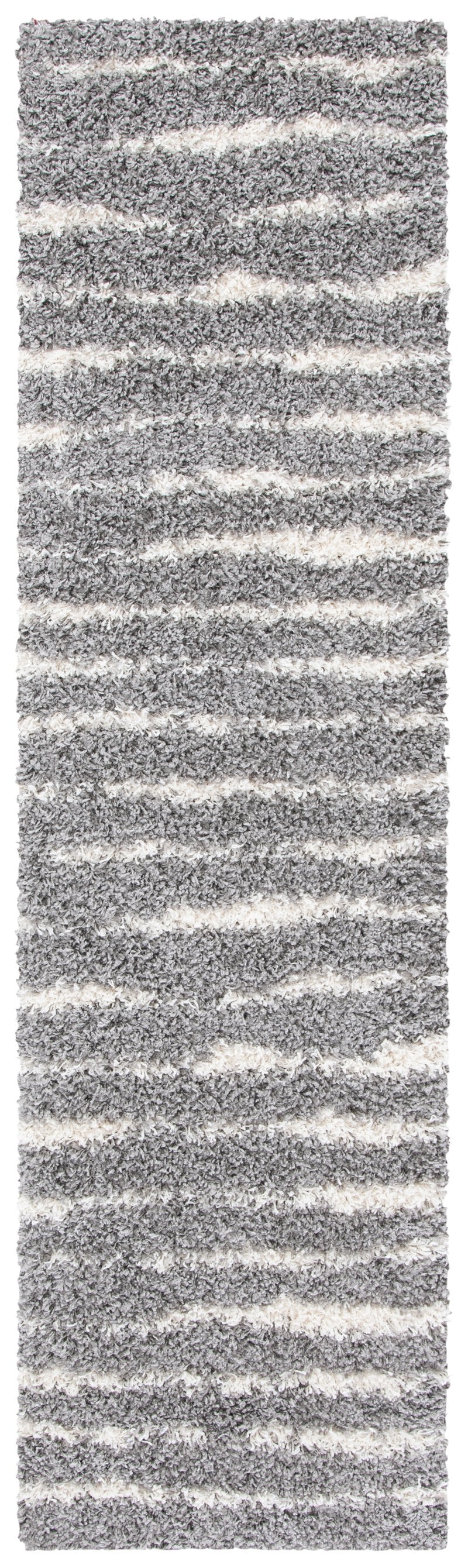 Safavieh Venus Luxurious Shag Area Rug In Grey And Ivory - Enhance Your Living Space With Elegance And Comfort Grey ,Ivory 61% Polypropylene,24% Jute,7% Polyester,8% Latex Vns603j-5