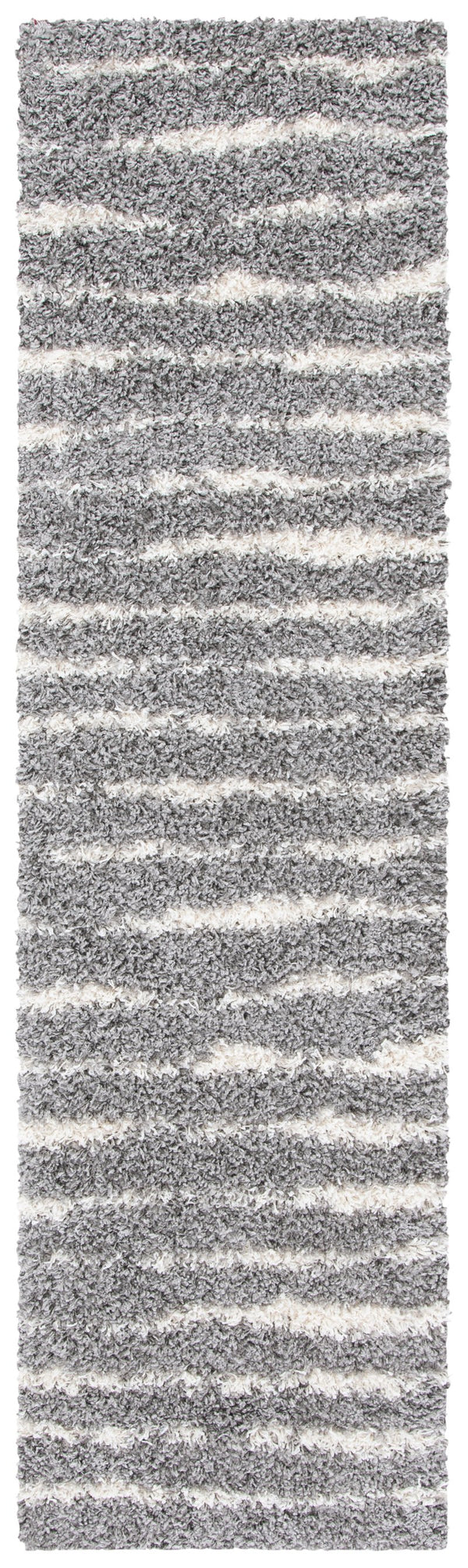 Safavieh Venus Luxurious Shag Area Rug In Grey And Ivory - Enhance Your Living Space With Elegance And Comfort Grey ,Ivory 61% Polypropylene,24% Jute,7% Polyester,8% Latex Vns603j-5