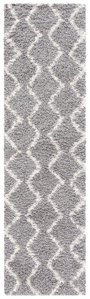 Safavieh Venus Shag Rug 680j - Luxurious Softness And Style For Your Home Décor, Perfect For Cozy Living Spaces Grey ,Ivory 61% Polypropylene,24% Jute,7% Polyester,8% Latex Vns680j-7r