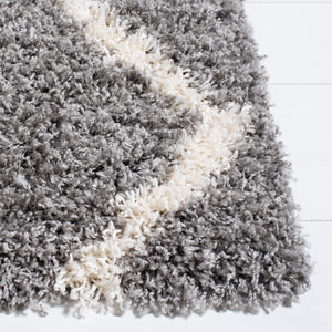 Safavieh Venus Shag Rug 680j - Luxurious Softness And Style For Your Home Décor, Perfect For Cozy Living Spaces Grey ,Ivory 61% Polypropylene,24% Jute,7% Polyester,8% Latex Vns680j-7r