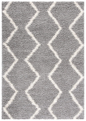 Safavieh Venus Shag Rug 680j - Luxurious Softness And Style For Your Home Décor, Perfect For Cozy Living Spaces Grey ,Ivory 61% Polypropylene,24% Jute,7% Polyester,8% Latex Vns680j-7r