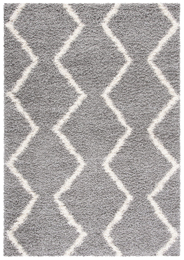 Safavieh Venus Shag Rug 680j - Luxurious Softness And Style For Your Home Décor, Perfect For Cozy Living Spaces Grey ,Ivory 61% Polypropylene,24% Jute,7% Polyester,8% Latex Vns680j-7r