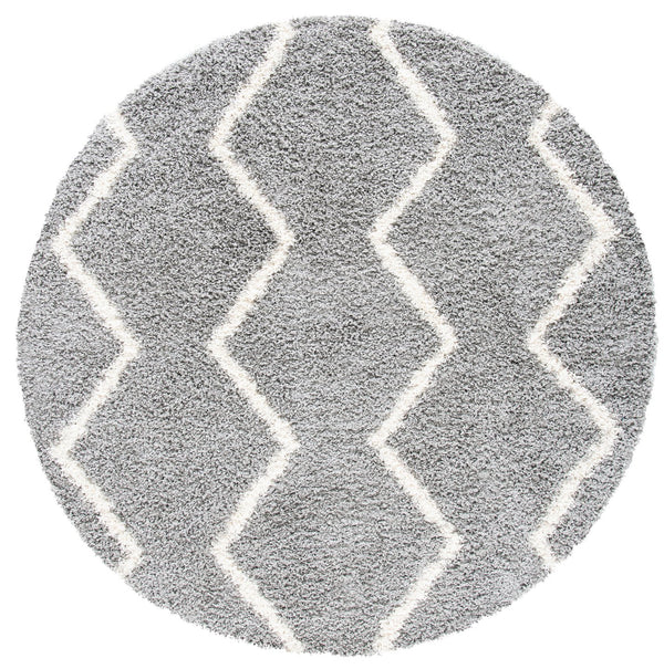 Safavieh Venus Shag Rug 680j - Luxurious Softness And Style For Your Home Décor, Perfect For Cozy Living Spaces Grey ,Ivory 61% Polypropylene,24% Jute,7% Polyester,8% Latex Vns680j-7r
