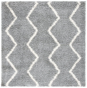 Safavieh Venus Shag Rug 680j - Luxurious Softness And Style For Your Home Décor, Perfect For Cozy Living Spaces Grey ,Ivory 61% Polypropylene,24% Jute,7% Polyester,8% Latex Vns680j-7r