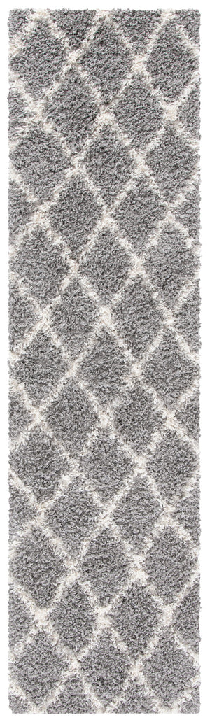 Safavieh Venus Shag Area Rug - Luxuriously Soft, Stylish Grey And Ivory Design For Modern Home Decor Grey ,Ivory 61% Polypropylene,24% Jute,7% Polyester,8% Latex Vns681j-5