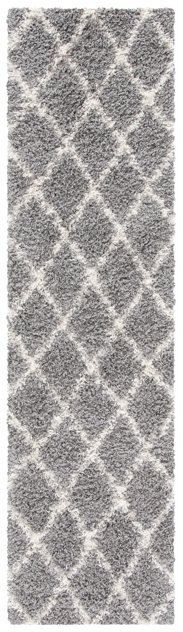 Safavieh Venus Shag Area Rug - Luxuriously Soft, Stylish Grey And Ivory Design For Modern Home Decor Grey ,Ivory 61% Polypropylene,24% Jute,7% Polyester,8% Latex Vns681j-5