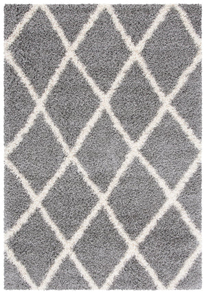 Safavieh Venus Shag Area Rug - Luxuriously Soft, Stylish Grey And Ivory Design For Modern Home Decor Grey ,Ivory 61% Polypropylene,24% Jute,7% Polyester,8% Latex Vns681j-5