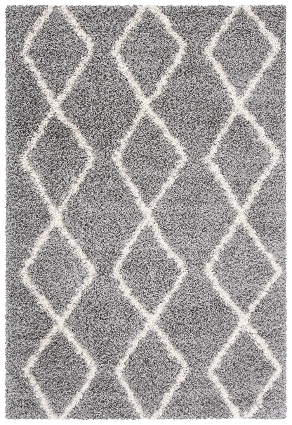 Safavieh Venus Shag 682j Rug - Luxurious Comfort And Style For Any Space, Perfect Blend Of Modern Elegance Grey ,Ivory 61% Polypropylene,24% Jute,7% Polyester,8% Latex Vns682j-28