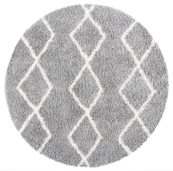 Safavieh Venus Shag 682j Rug - Luxurious Comfort And Style For Any Space, Perfect Blend Of Modern Elegance Grey ,Ivory 61% Polypropylene,24% Jute,7% Polyester,8% Latex Vns682j-28