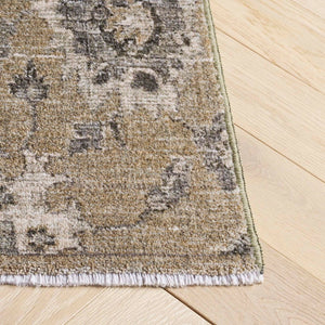 Safavieh Vintage Transitional Area Rug In Elegant Green And Grey Hues - Durable, Soft, And Stylish Design Green ,Grey 80% Polyester,20% Recycled Cotton Vod502y-9