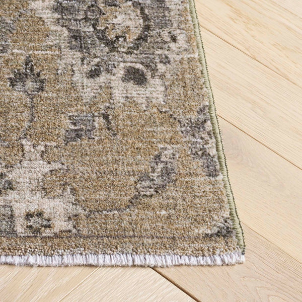 Safavieh Vintage Transitional Area Rug In Elegant Green And Grey Hues - Durable, Soft, And Stylish Design Green ,Grey 80% Polyester,20% Recycled Cotton Vod502y-9