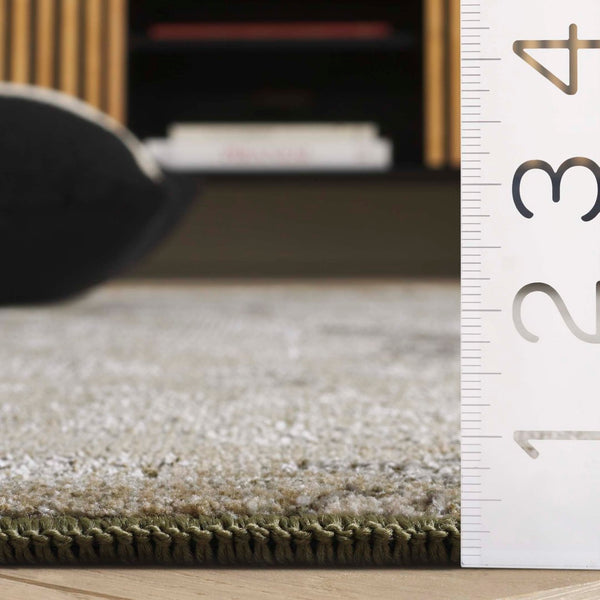 Safavieh Vintage Transitional Area Rug In Elegant Green And Grey Hues - Durable, Soft, And Stylish Design Green ,Grey 80% Polyester,20% Recycled Cotton Vod502y-9