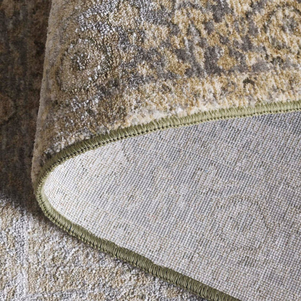 Safavieh Vintage Overdye Area Rug: Timeless Elegance In Sophisticated Hues, Luxurious Design For Any Space Green ,Grey 80% Polyester,20% Recycled Cotton Vod506y-9