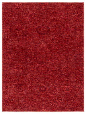 Safavieh Vintage Area Rug - Luxurious Turkish Design, Plush Comfort With Eco-friendly Materials For Any Space Red 80% Polyester,20% Recycled Cotton Vod510r-9