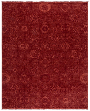 Safavieh Vintage Area Rug - Luxurious Turkish Design, Plush Comfort With Eco-friendly Materials For Any Space Red 80% Polyester,20% Recycled Cotton Vod510r-9