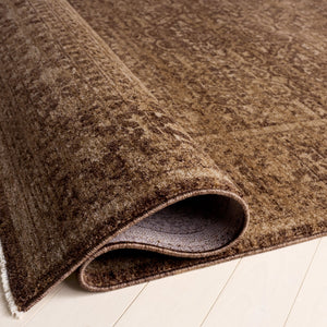 Safavieh Vintage Overdyed Brown Area Rug — Low Pile, Durable Power-Loomed Turkish Construction For Large Rooms 10'-0" x 14'-0" VOD804T-10