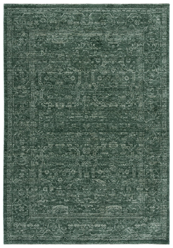 Safavieh Vintage Overdye Runner In Green — Turkish Power-Loomed Low-Profile Rug For Hallways & Entryways (8Ft) 2'-3" x 8'-0" VOD812Y-28