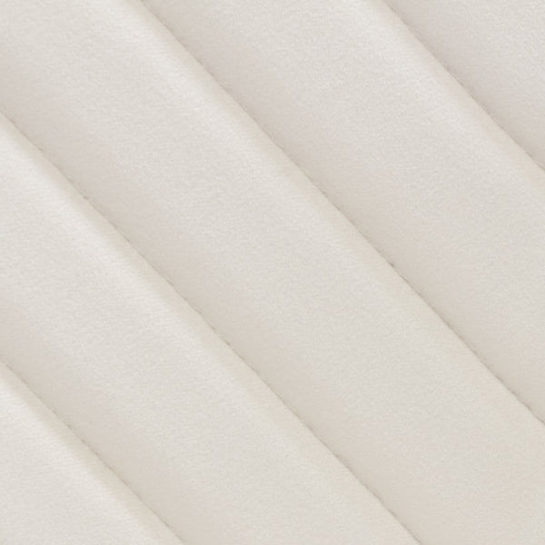 Diamond Sofa Vogue Set Of 2 Cream Velvet Dining Chairs With Elegant Gold Metal Frame For Luxurious Dining Experience Cream Velvet Vogue2dccm2pk