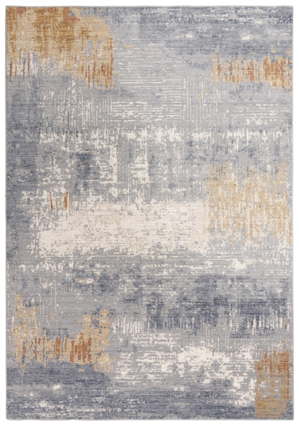 Rizzy Ventura VRA747 Powerloomed Transitional Washed Wool Rug Blue 9' x 12'