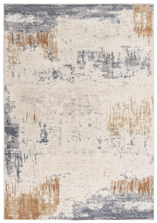 Rizzy Ventura VRA753 Powerloomed Transitional Washed Wool Rug Beige/Multi 9' x 12'