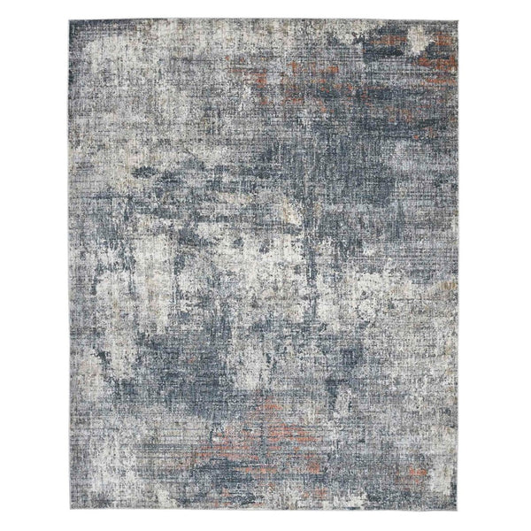 Amer Rugs Vermont Contemporary Power-loom Area Rug For Living Rooms And Bedrooms – Soft, Durable Design Gray Polyester Vrm10203