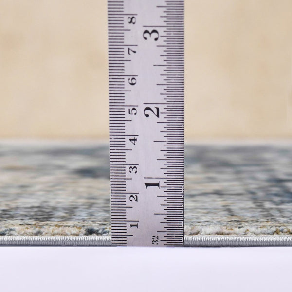 Amer Rugs Vermont Contemporary Power-loom Area Rug For Living Rooms And Bedrooms – Soft, Durable Design Gray Polyester Vrm12708