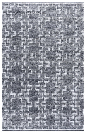 Safavieh Vermont Hand-Woven Grey Area Rug 8X10 | Durable Pet Yarn, 1/2" Pile, Modern Neutral Anchor For Rooms 8'-0" x 10'-0" VRM125F-8