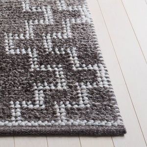 Safavieh Vermont Brown Runner Rug, Hand-Woven Pet Yarn Pile, Eco-Friendly Durable Low-Profile Design For Hallways 2'-3" x 8'-0" VRM125T-28