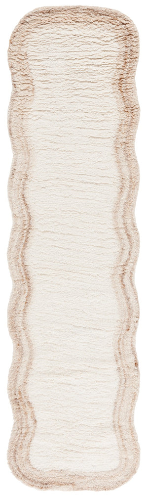 Safavieh Vermont Large Wool Area Rug - Luxurious Plush 1-inch Pile, Chic Modern Design, Handcrafted Elegance Ivory Wool Pile Vrm210a-2