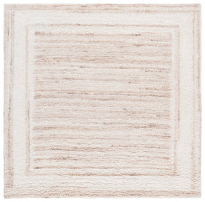 Safavieh Vermont Area Rug - Hand-tufted Wool Design, Plush Comfort, Modern Minimalist Style For Your Home Beige ,Ivory Wool Pile Vrm217b-4