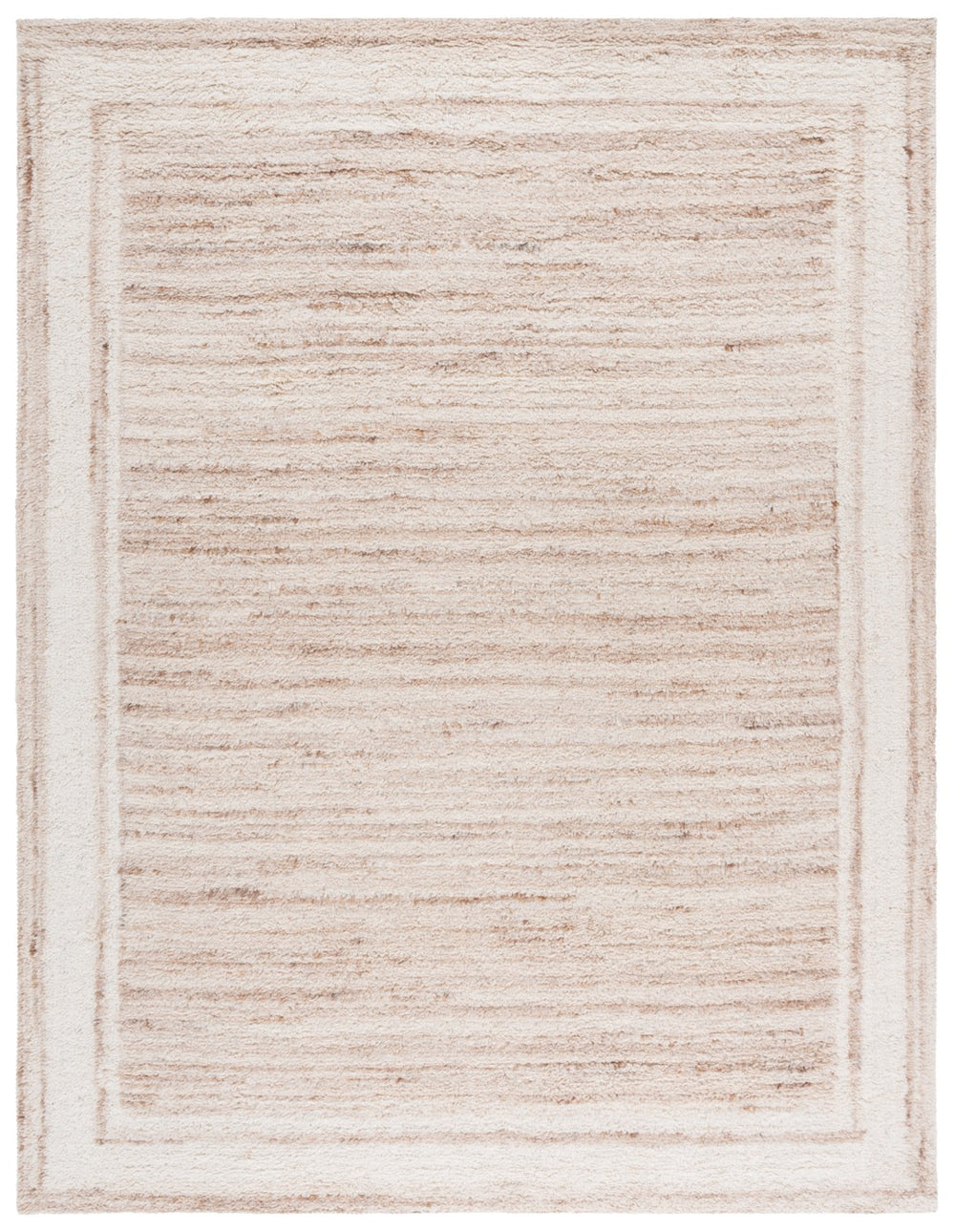 Safavieh Vermont Area Rug - Hand-tufted Wool Design, Plush Comfort, Modern Minimalist Style For Your Home Beige ,Ivory Wool Pile Vrm217b-4
