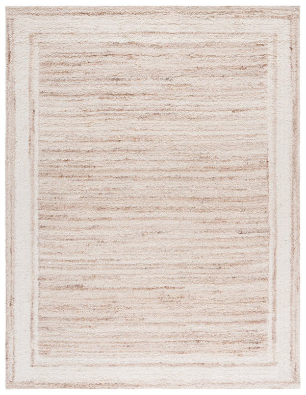 Safavieh Vermont Area Rug - Hand-tufted Wool Design, Plush Comfort, Modern Minimalist Style For Your Home Beige ,Ivory Wool Pile Vrm217b-4