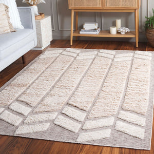Safavieh Vermont 218b Beige Ivory Beige ,Ivory 75% Wool,25% Recycled Cotton Vrm218b-6r