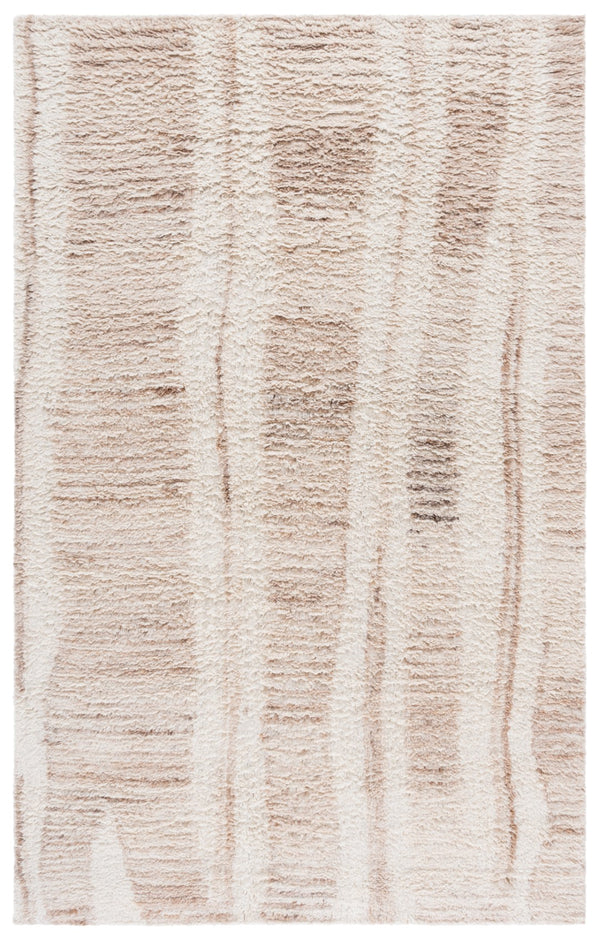 Safavieh Vermont Hand-tufted Area Rug - Luxurious Wool & Recycled Cotton Blend, Modern Abstract Design Beige ,Ivory 75% Wool,25% Recycled Cotton Vrm219b-3