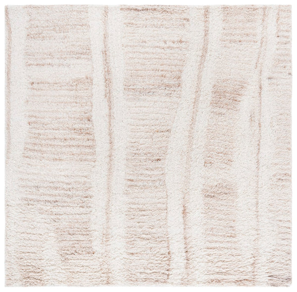 Safavieh Vermont Hand-tufted Area Rug - Luxurious Wool & Recycled Cotton Blend, Modern Abstract Design Beige ,Ivory 75% Wool,25% Recycled Cotton Vrm219b-3