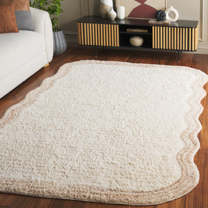 Safavieh Vermont 221a Ivory Beige Ivory ,Beige Wool Pile Vrm221a-5