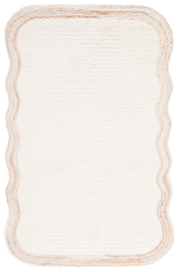 Safavieh Vermont Hand-tufted Wool Area Rug - Luxurious And Elegant Design For Modern Home Décor Masterpiece Ivory ,Beige Wool Pile Vrm221a-3
