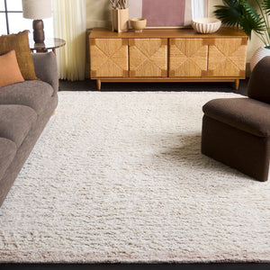 Safavieh Vermont Hand-tufted Wool Area Rug - Luxurious And Elegant Design For Modern Home Décor Masterpiece Ivory ,Beige Wool Pile Vrm221a-3