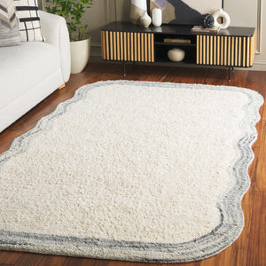 Safavieh Vermont 221f Ivory Grey Ivory ,Grey Wool Pile Vrm221f-6r